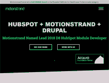 Tablet Screenshot of motionstrand.com